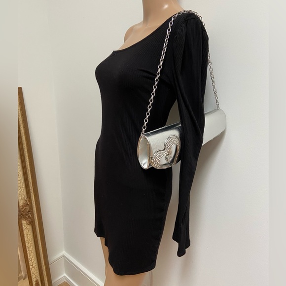 Silver evening bag - Picture 3 of 6